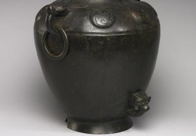 图片[2]-Lei wine vessel with whorl pattern, late Shang to early Western Zhou period, c. 12th-10th century BCE-China Archive